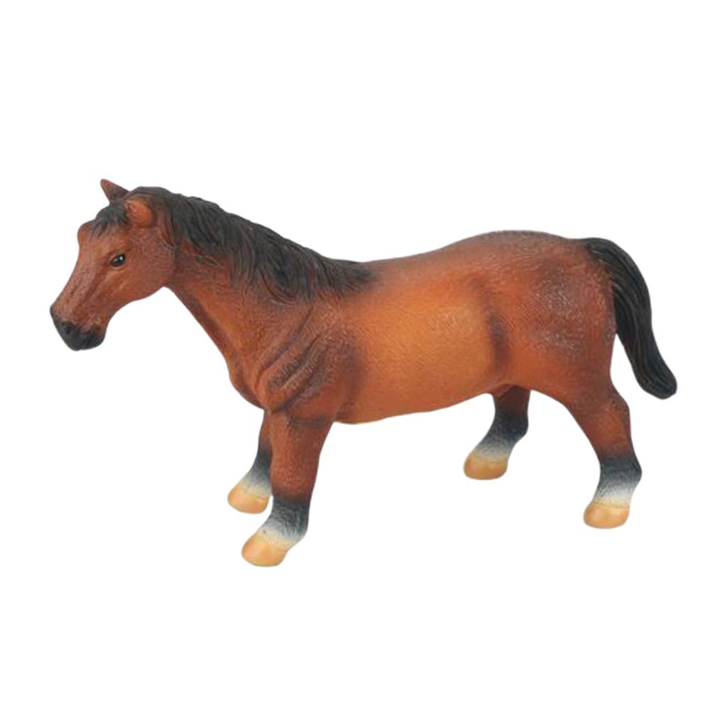 Animal Model with Sound Simulation Animal Figurines Toys Set Horse