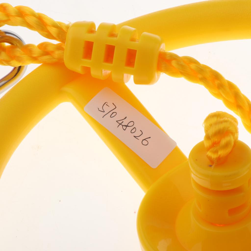 Plastic Steering Wheel for Climbing Frames, Treehouse, Swingset Part yellow