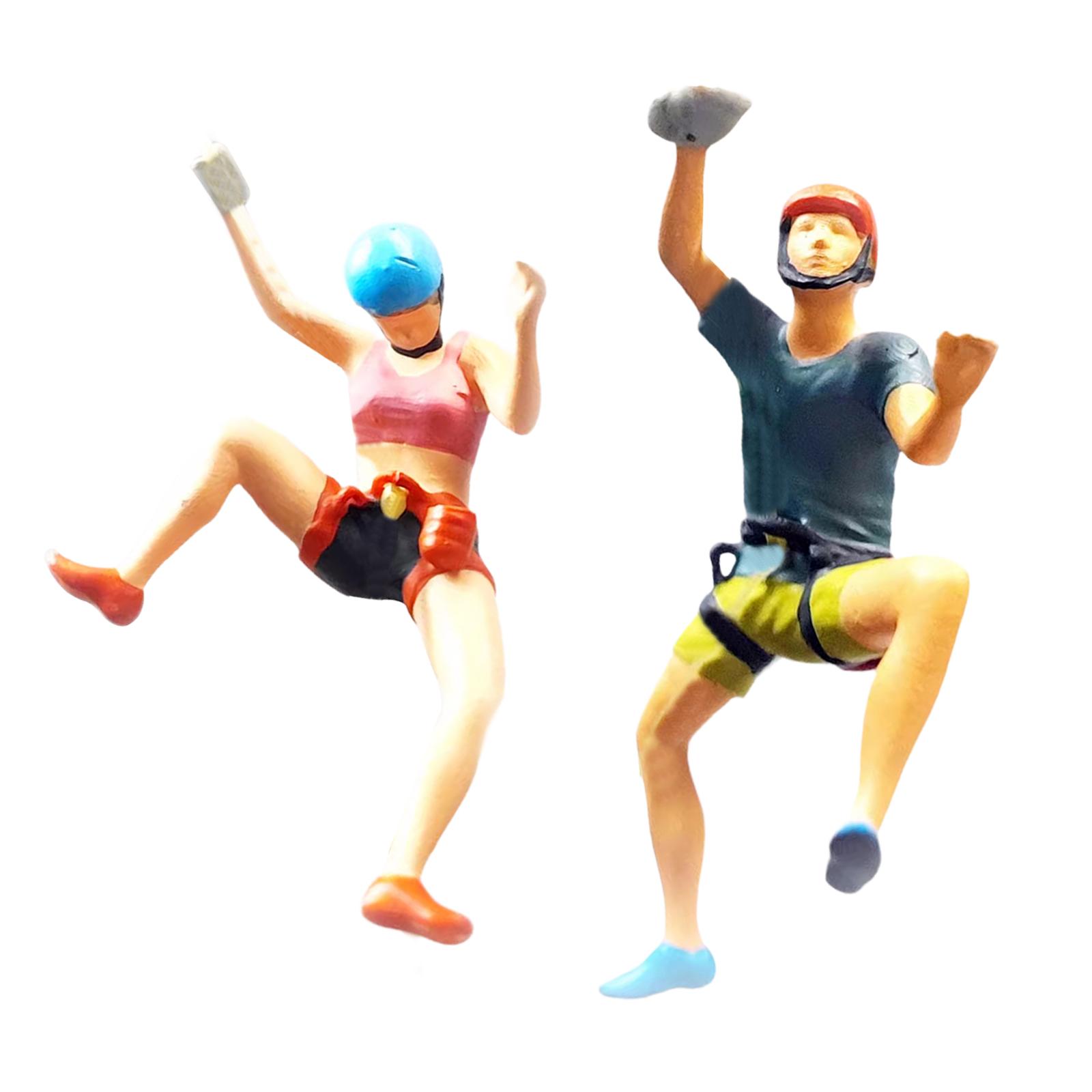 Rock Climbing Figures 1/64