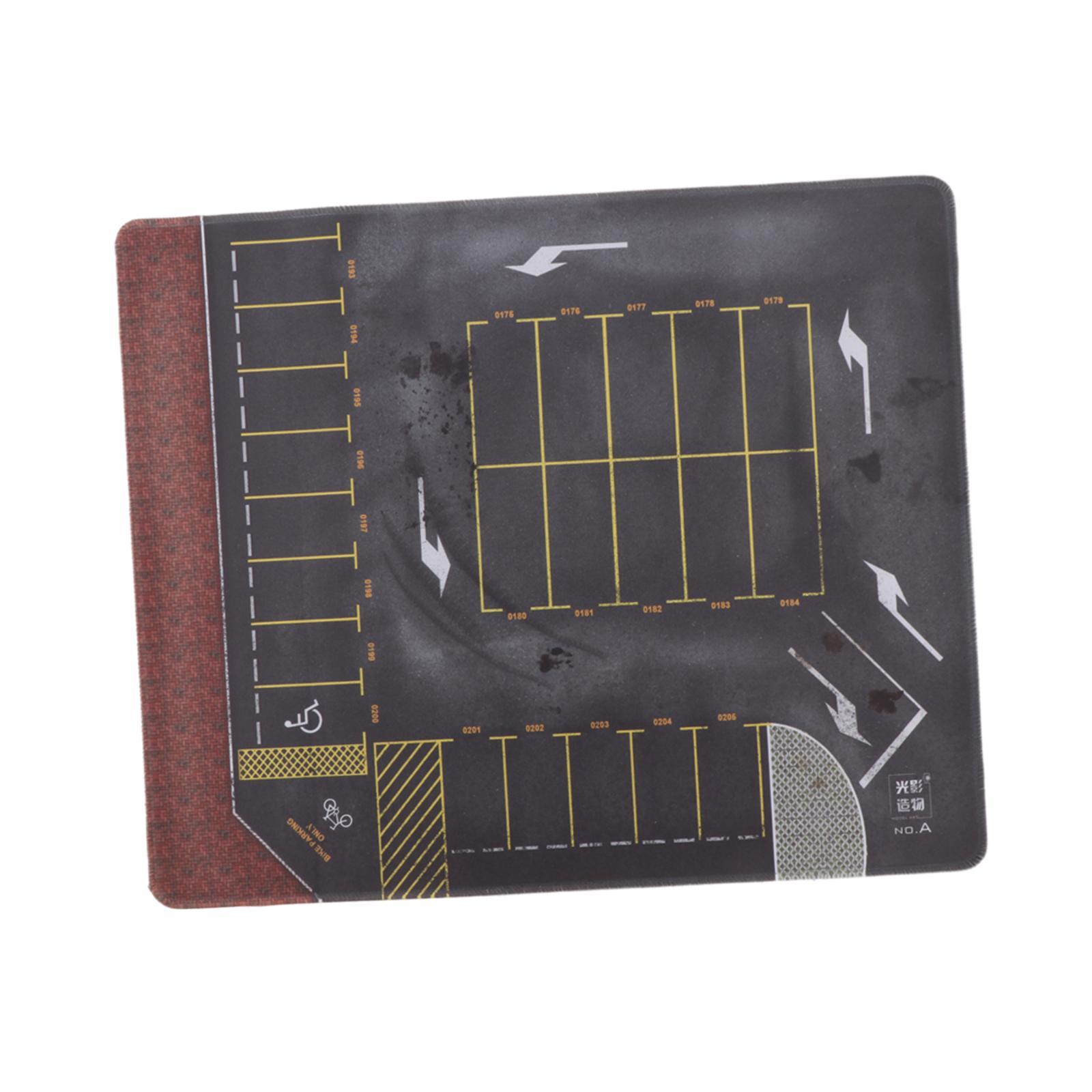 Parking Lot Car Scene Mat