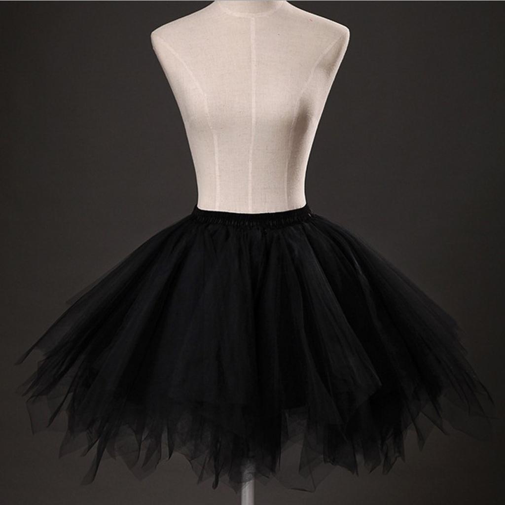 Vintage Tutu Dress Puffy Petticoat Crinoline Ballet Skirt Rockabilly ...