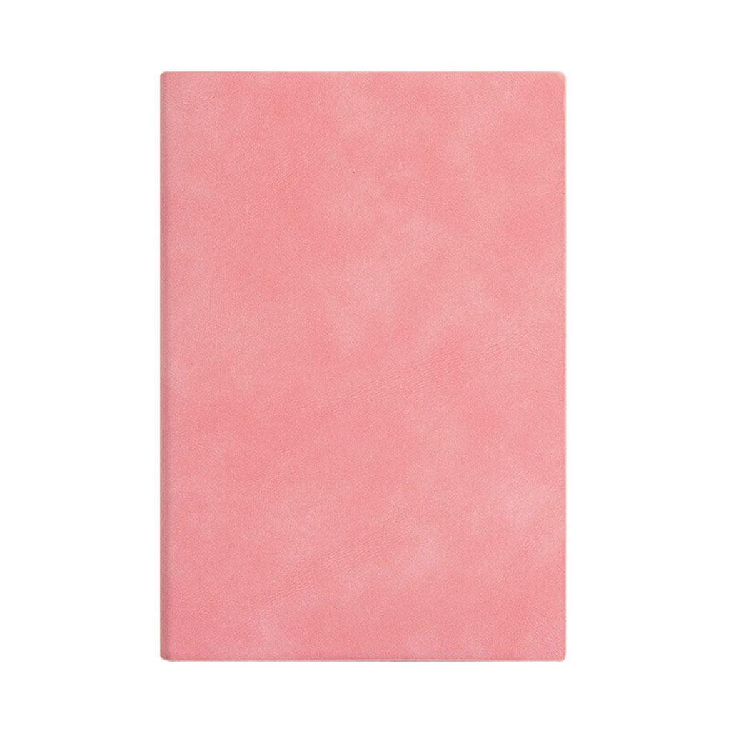 Notebook Paper Simple A5 Thicken Cover Writing School Office Supplies Pink