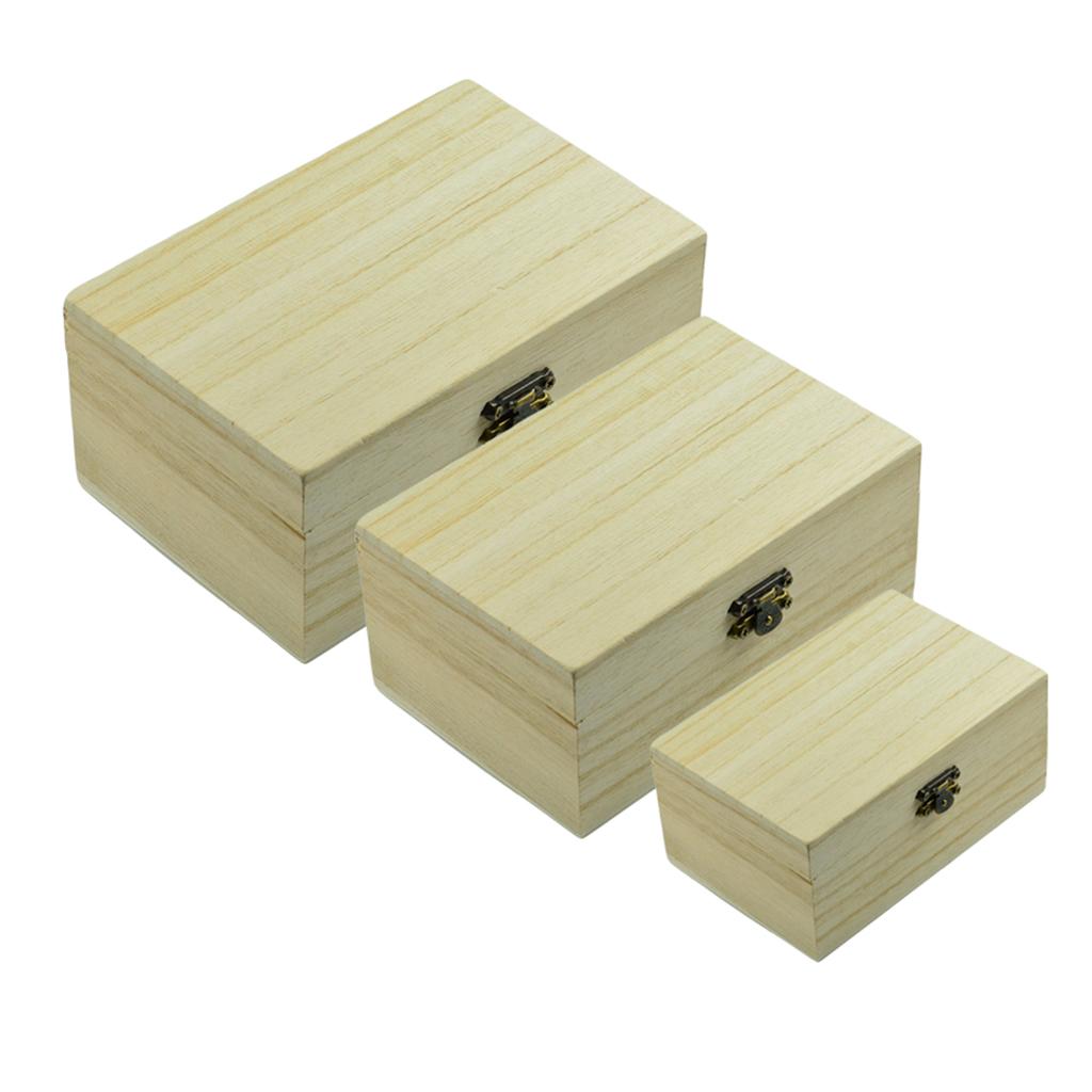 Various Delicate Wooden Storage Box Case Jewelry Small Gadget Gift Wood ...