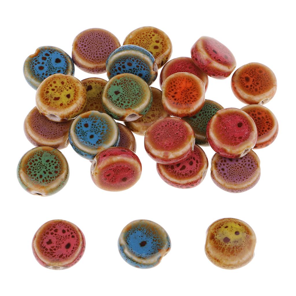 Round Flat Spacer Beads