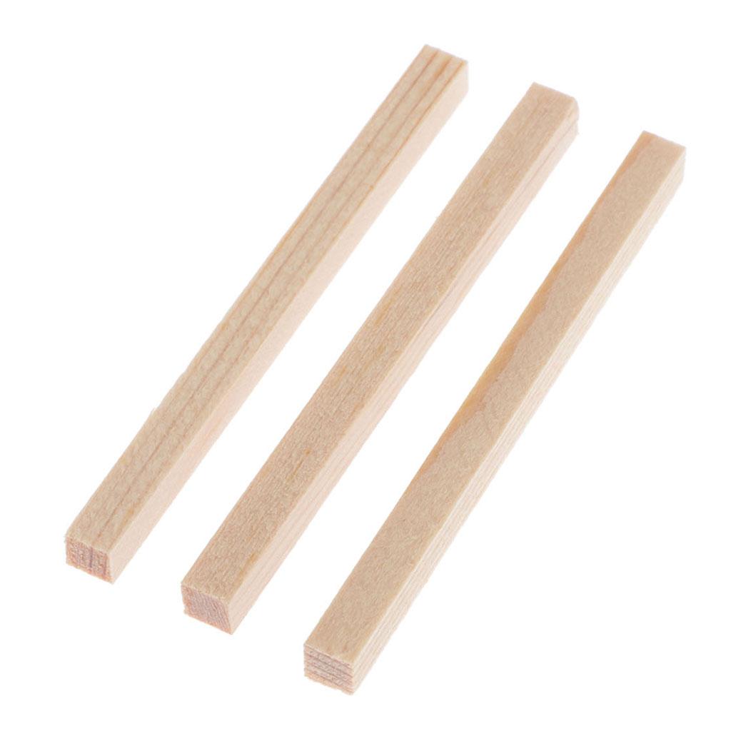 Wooden Blocks Unfinished Sticks Whittling Model for Kids Adults Wood ...