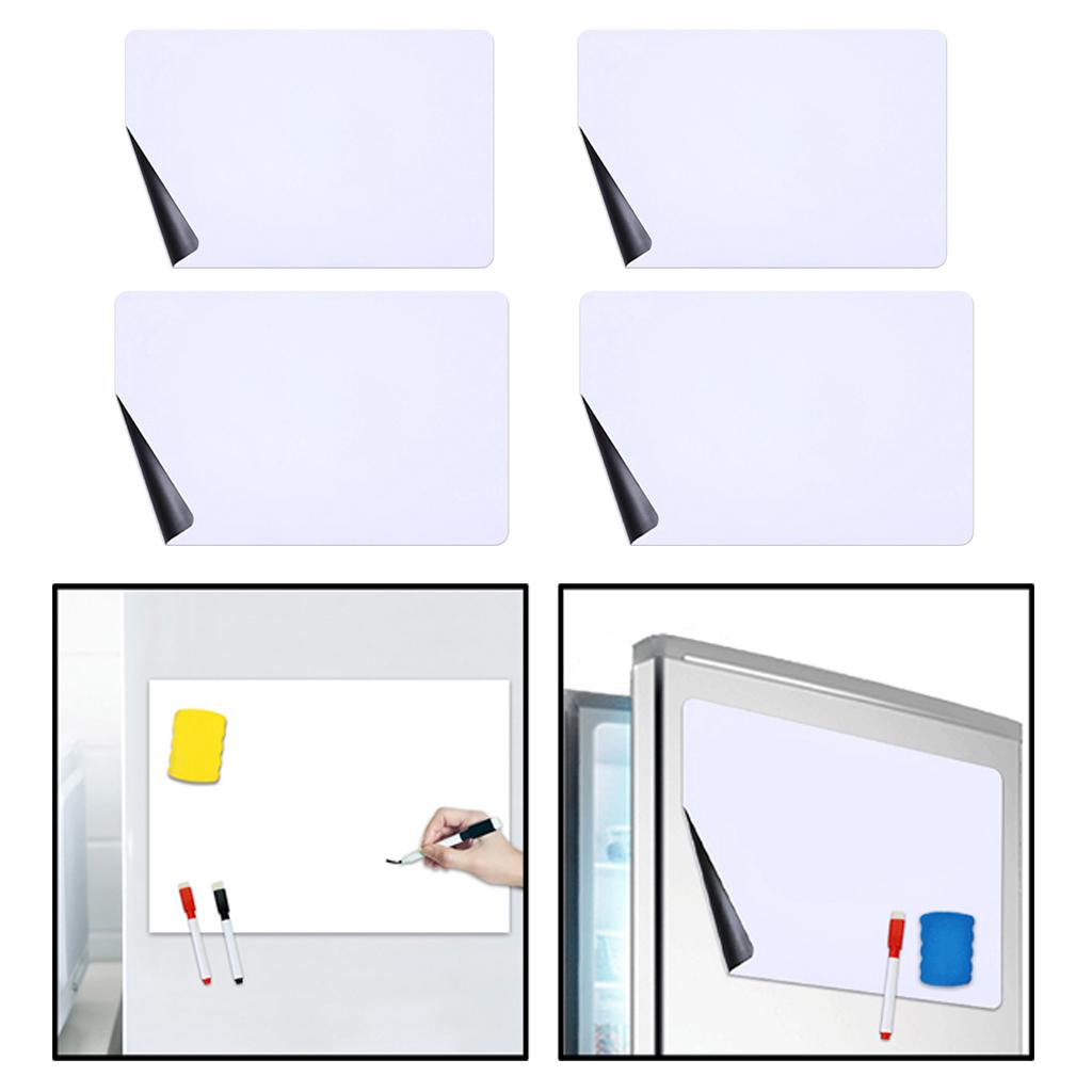 Magnetic Dry Erase Board Wall Sticker Adhesive for Fridge 30X42CM Right