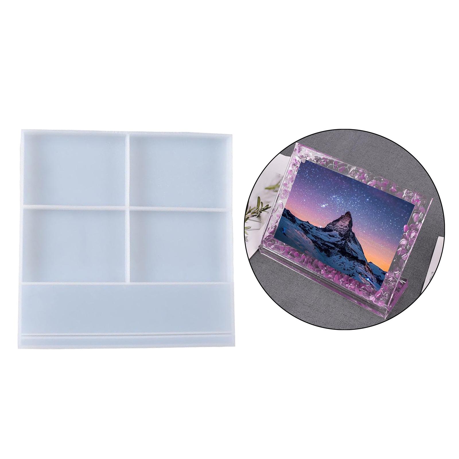 DIY Silicone Resin Molds Picture Frame Mould Making Mold Craft Supplies
