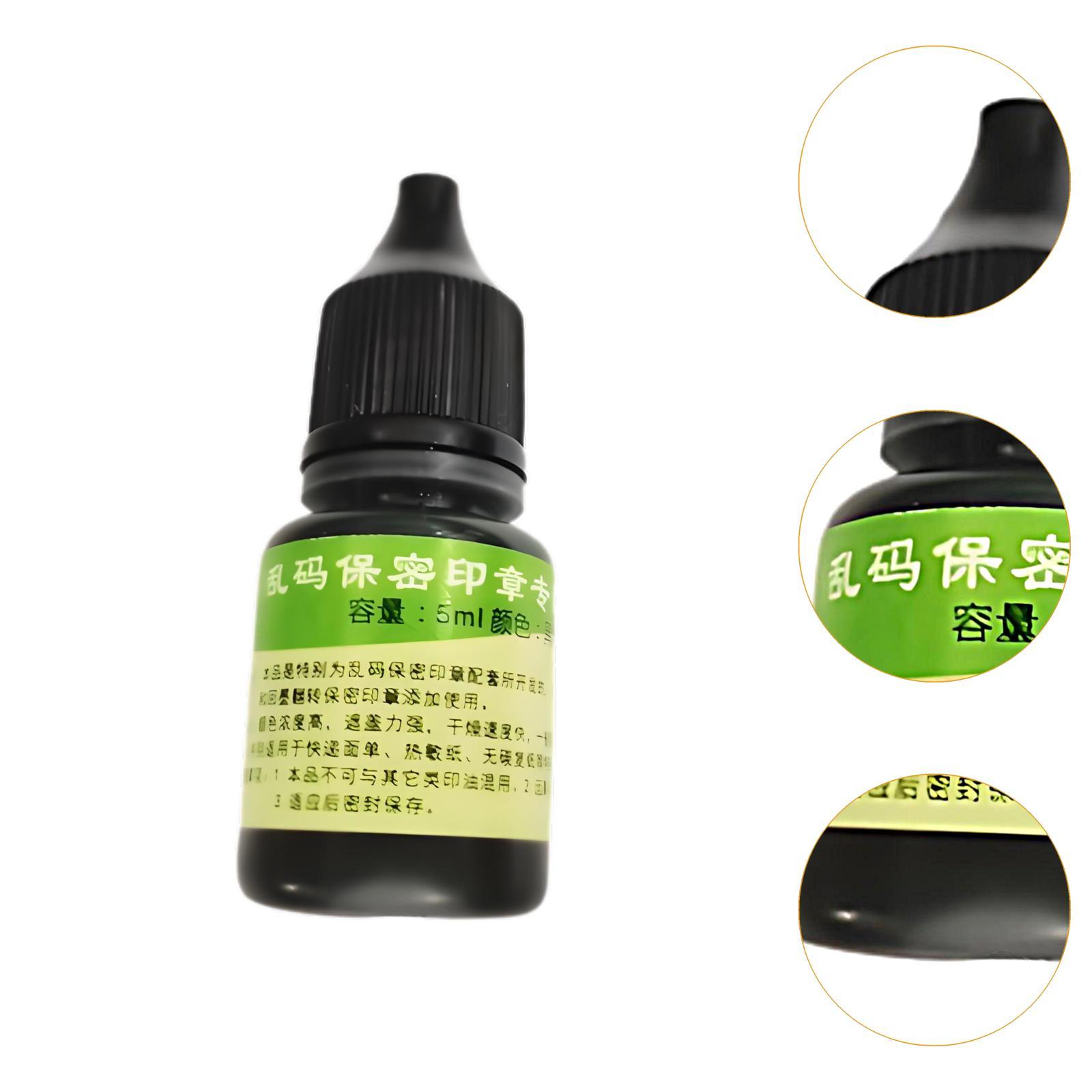 Stamp Refill Ink DIY Printing Oil for Home Confidential Identity Stamp