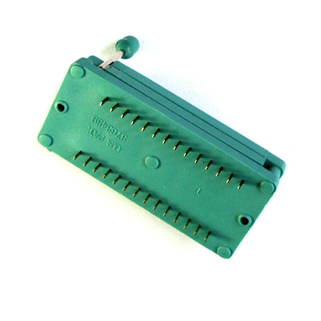 4x 28 Pin ZIF IC Test DIP Socket 2.54mm Pitch Narrow