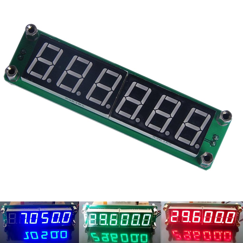 1~1000 MHz Digital Frequency Counter Meter Tester Cymometer LED Display blue