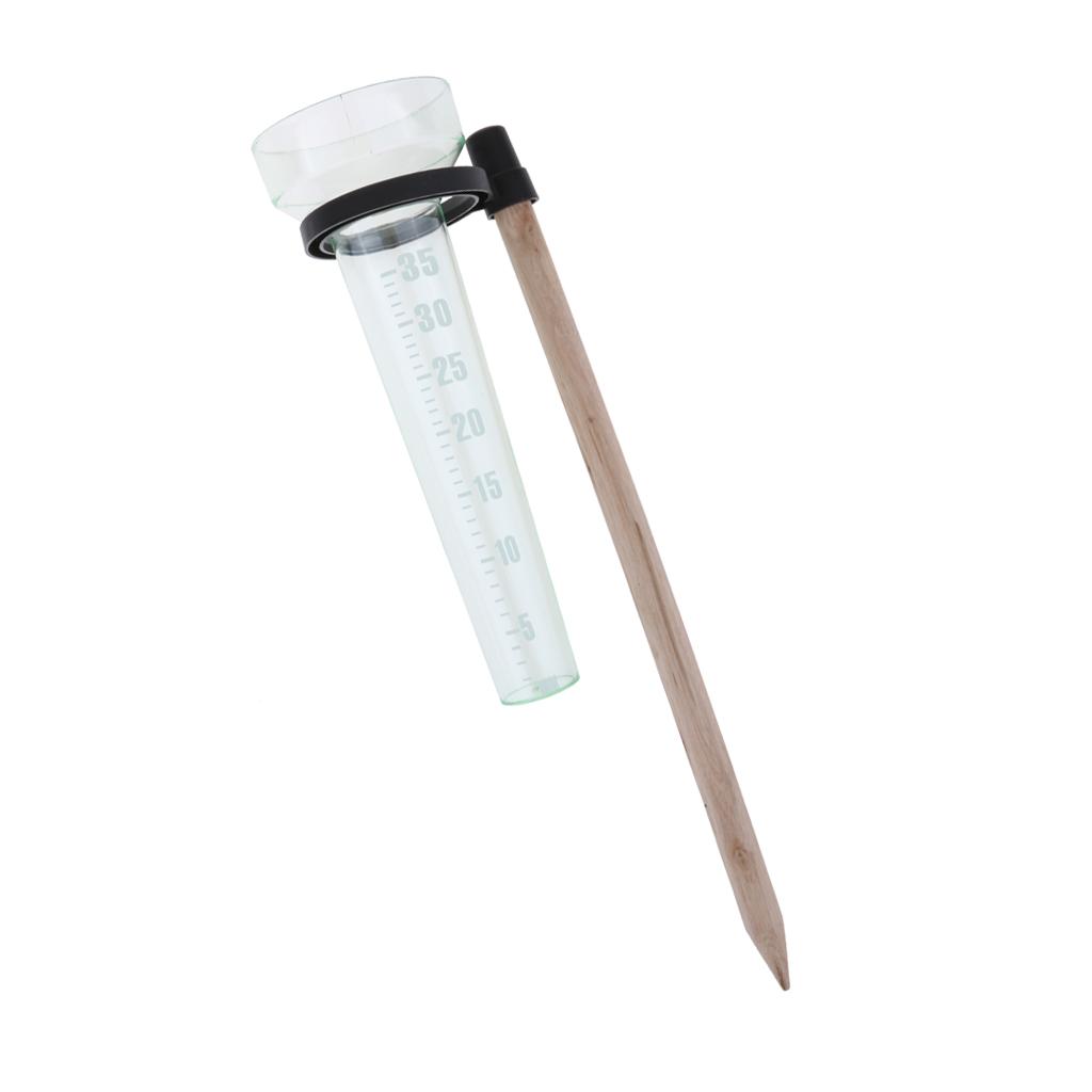 35mm Outdoor Garden Single Plastic Rain Gauge