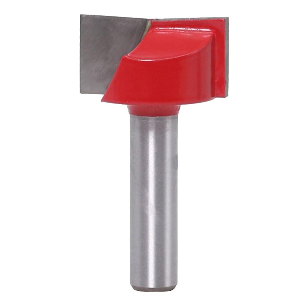 8mm Shank Cleaning Bottom Milling Cutter Router Bit Woodworking 25mm