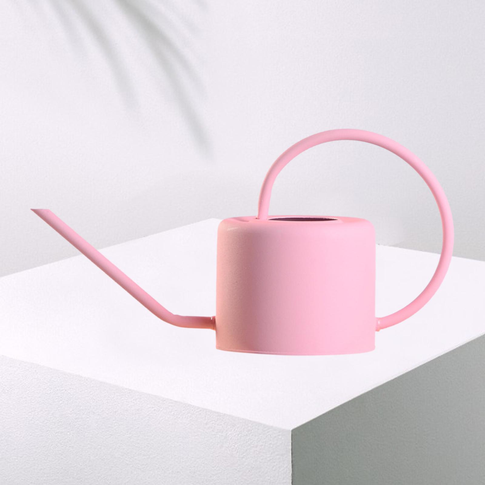 Watering Can Plants Watering Kettle for Succulents Bonsai Cactus Airplants pink