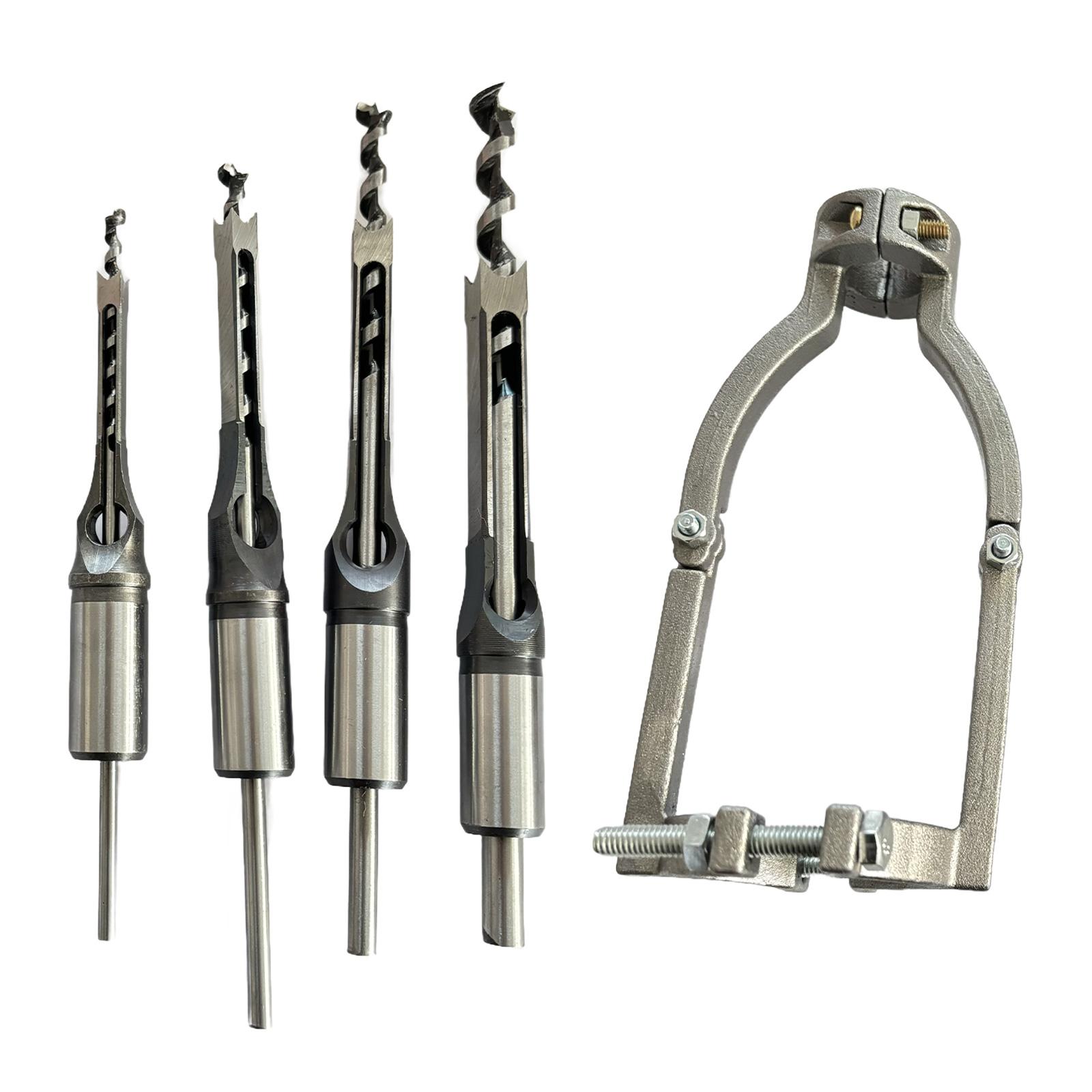 Square Hole Drill Bit Adapter Fixing Bracket Professional for Drill Machines