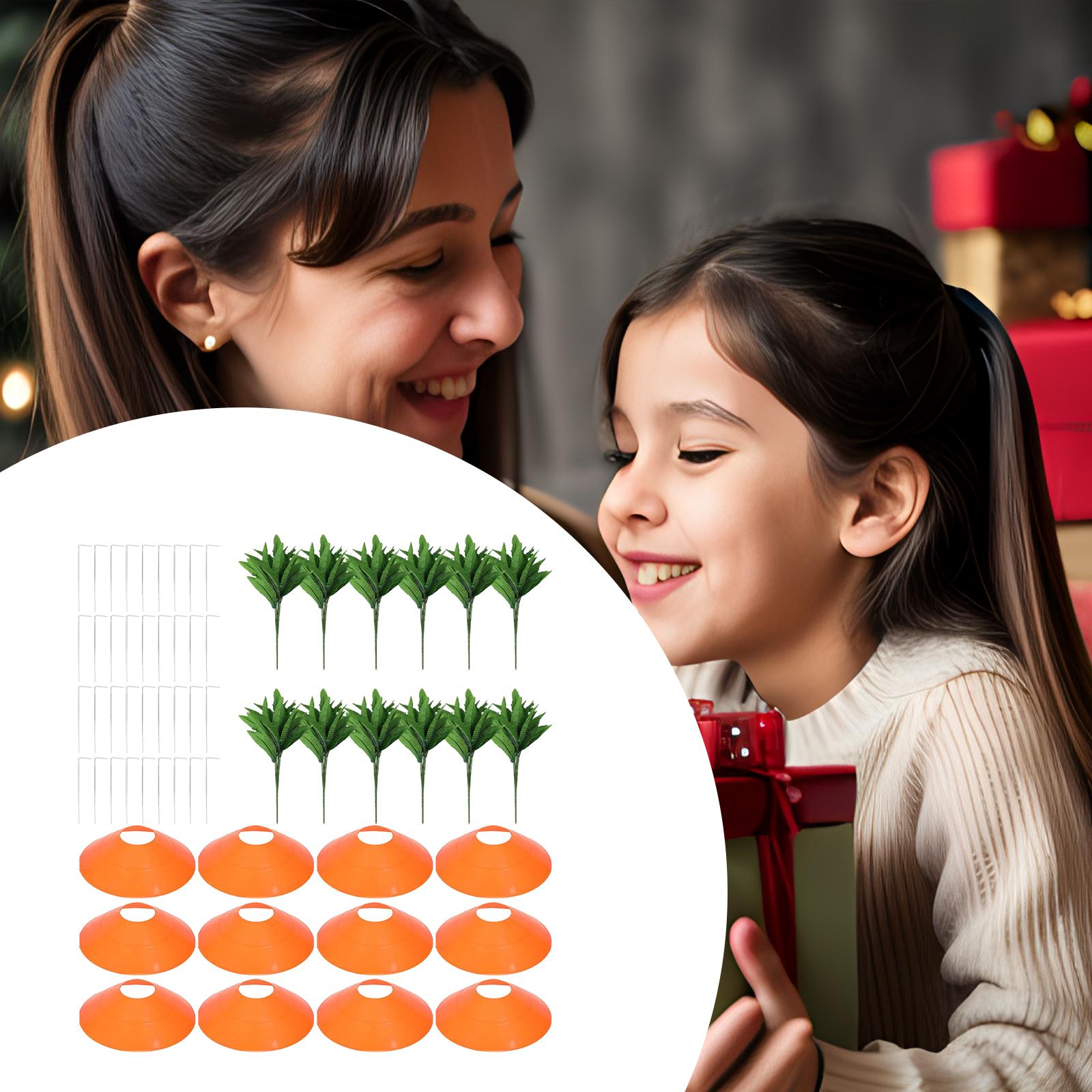 Yard Sign Lawn Art Ornament Party Hallway Spring Easter Carrot Garden Stakes