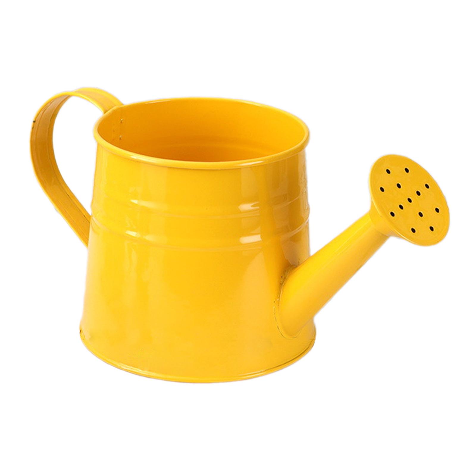 Decorative Watering Can Yellow