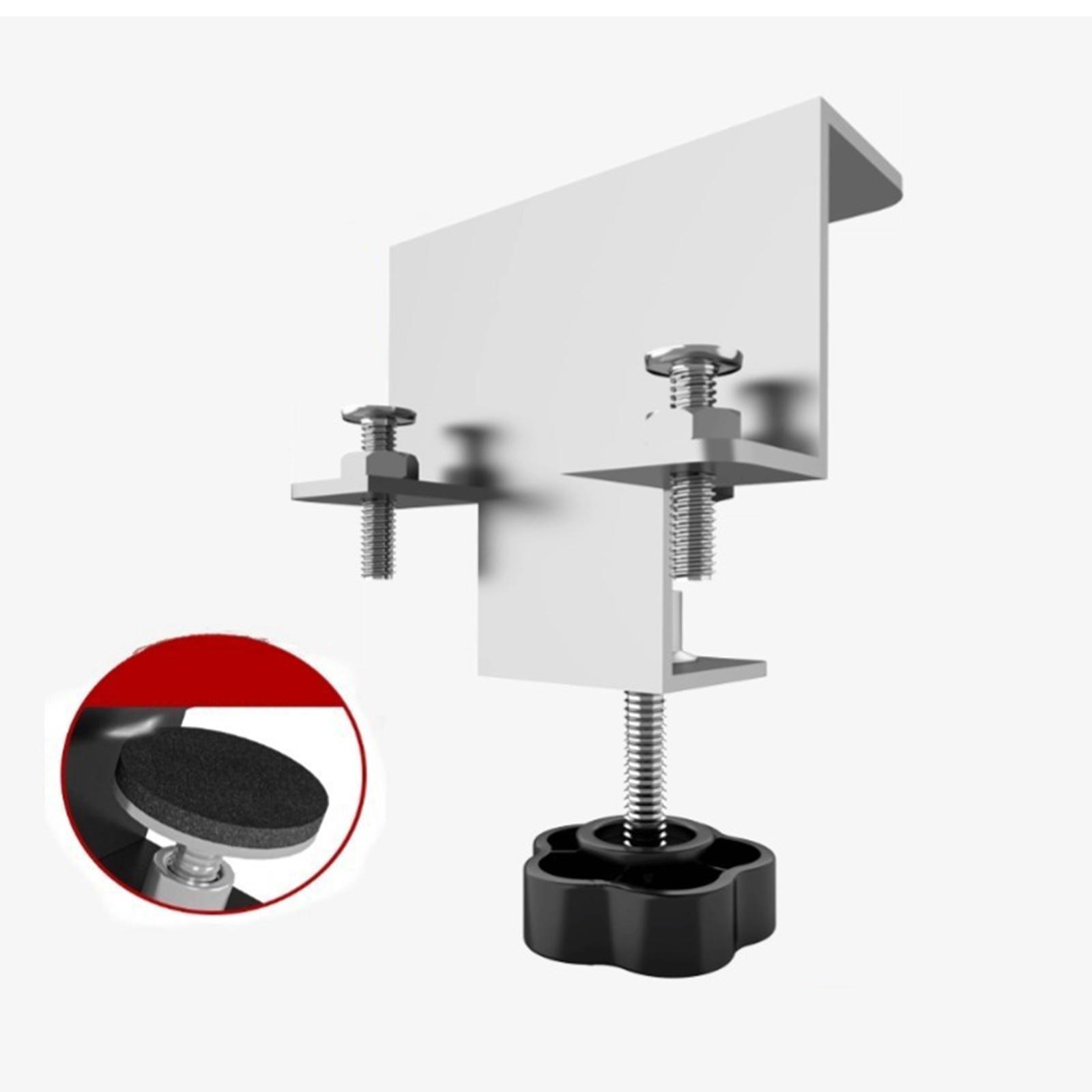 Cabinet Installation Clamp Adjustable Sturdy Drawer Front Installation Clamp Silvery