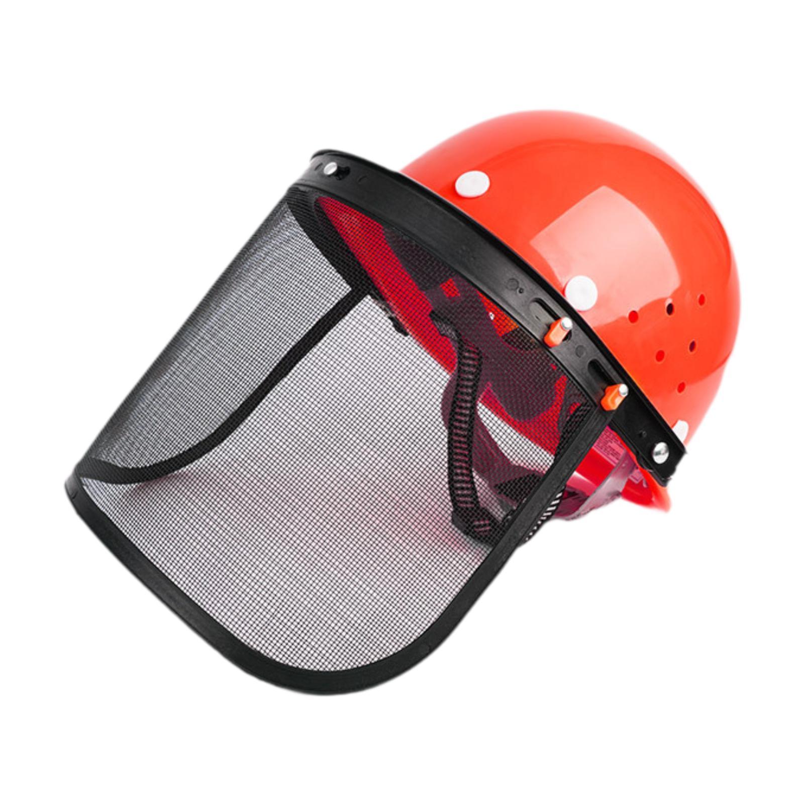 Chainsaw Helmet Red