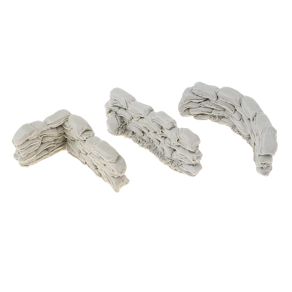1/35 Resin Soldier Scenario Accessories Sandbag Walls Combination Resin Kit