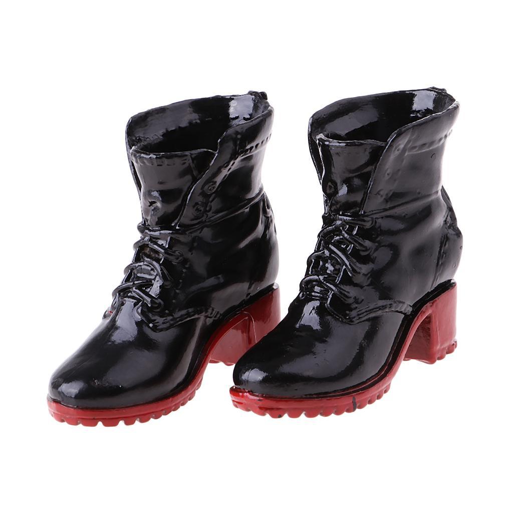 1/6 Female Action Figure Accessory Combat Boots Shoes for 5Color | eBay