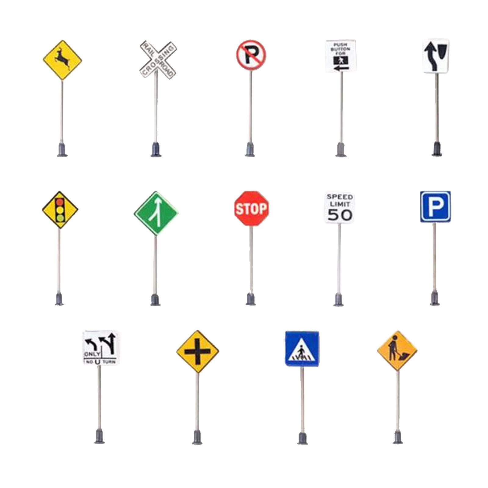 Traffic Signage 14-Piece