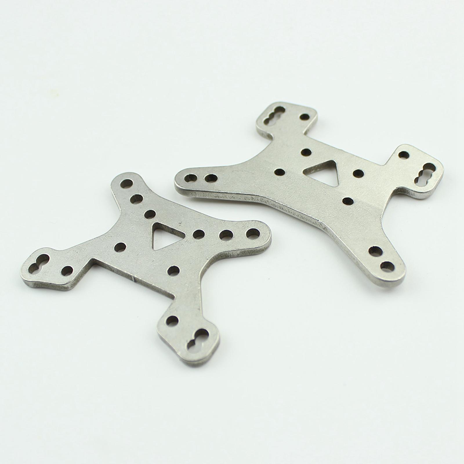 Metal Front Shock & Rear Shock Absorber Plate for WLtoys 144002 1/14 RC Car