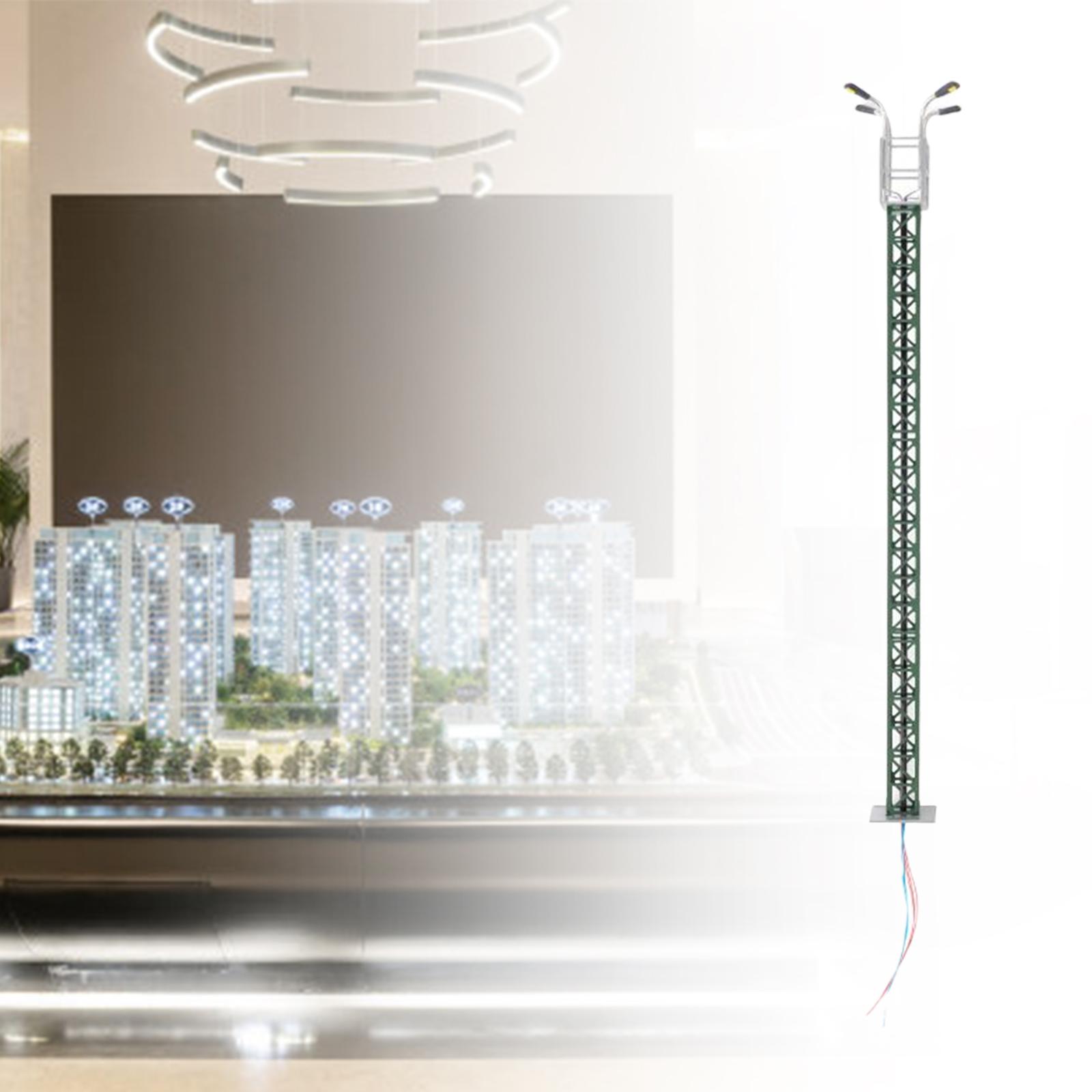 LED Signal Model Railway Lights Lamp 3V/12V for Landscape Scenery