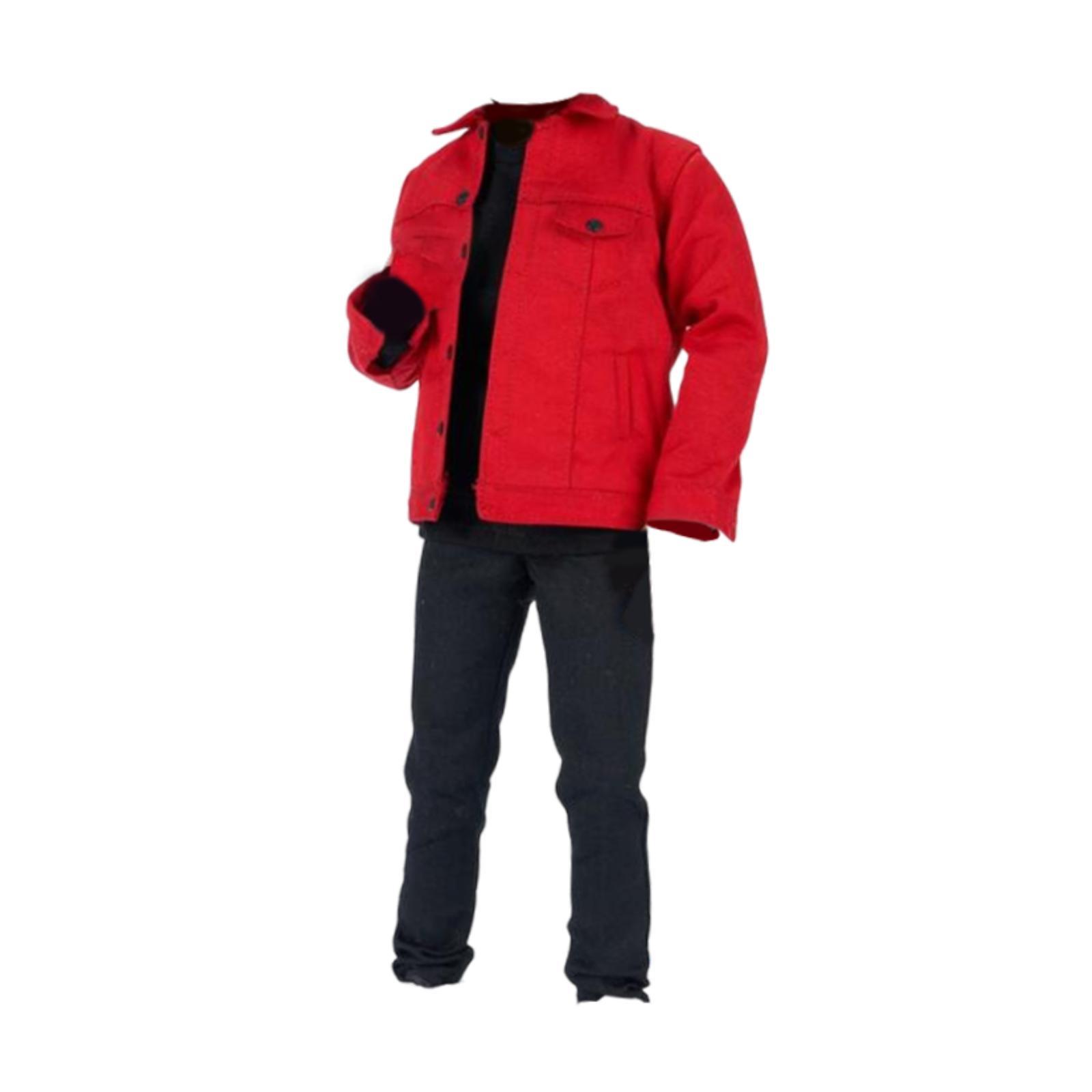 Male Action Figure Clothes Suit