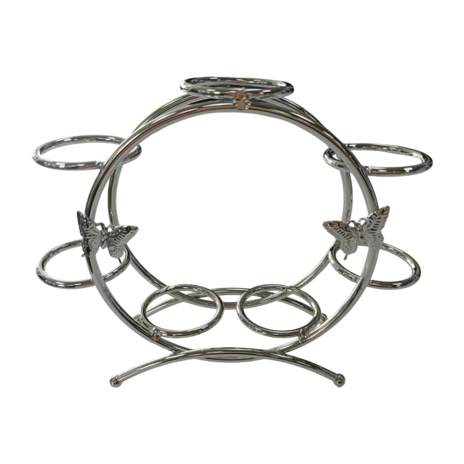 Crystal Ball Rack Novelty Spheres Metal Base for Hotel