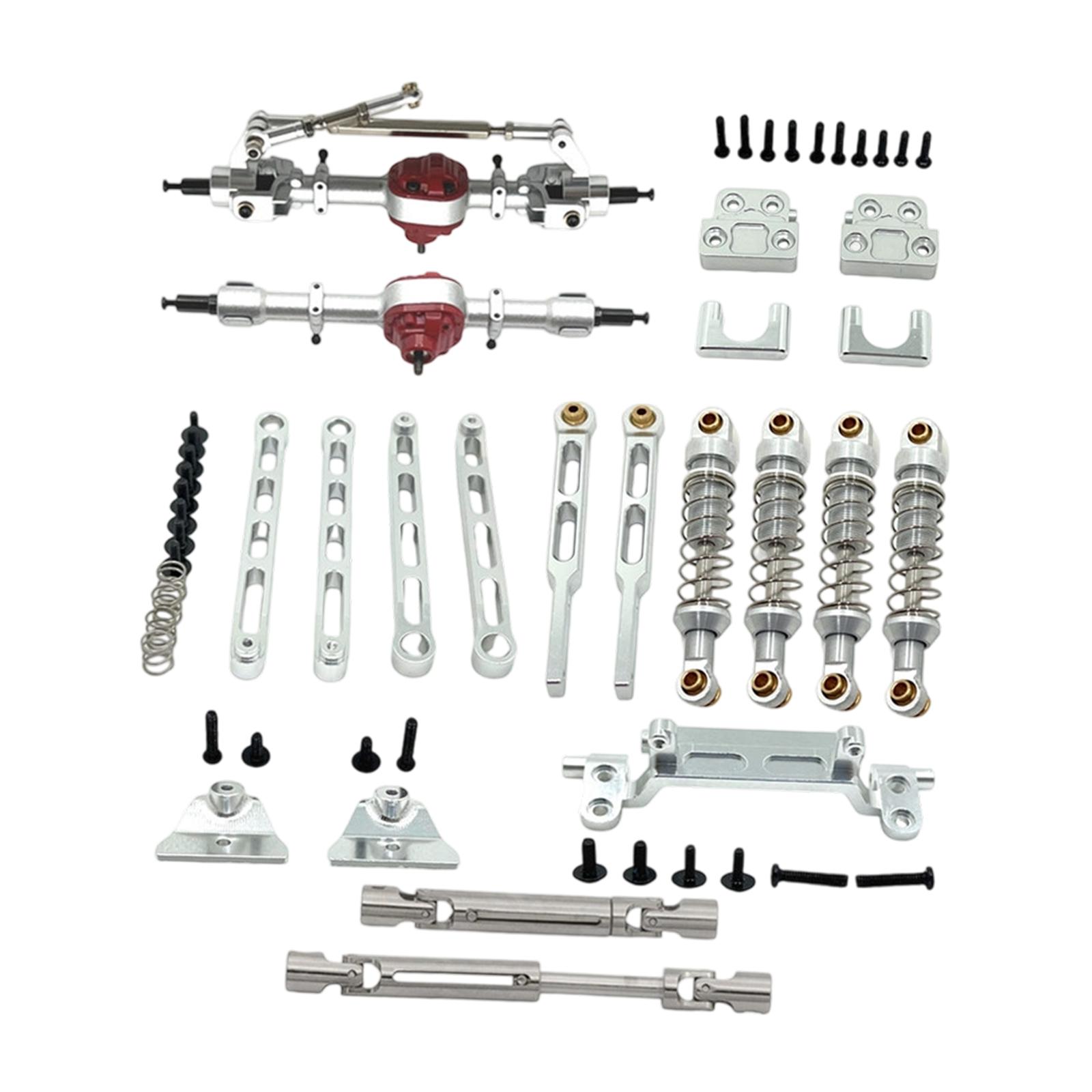 RC Car Axle Set Silver