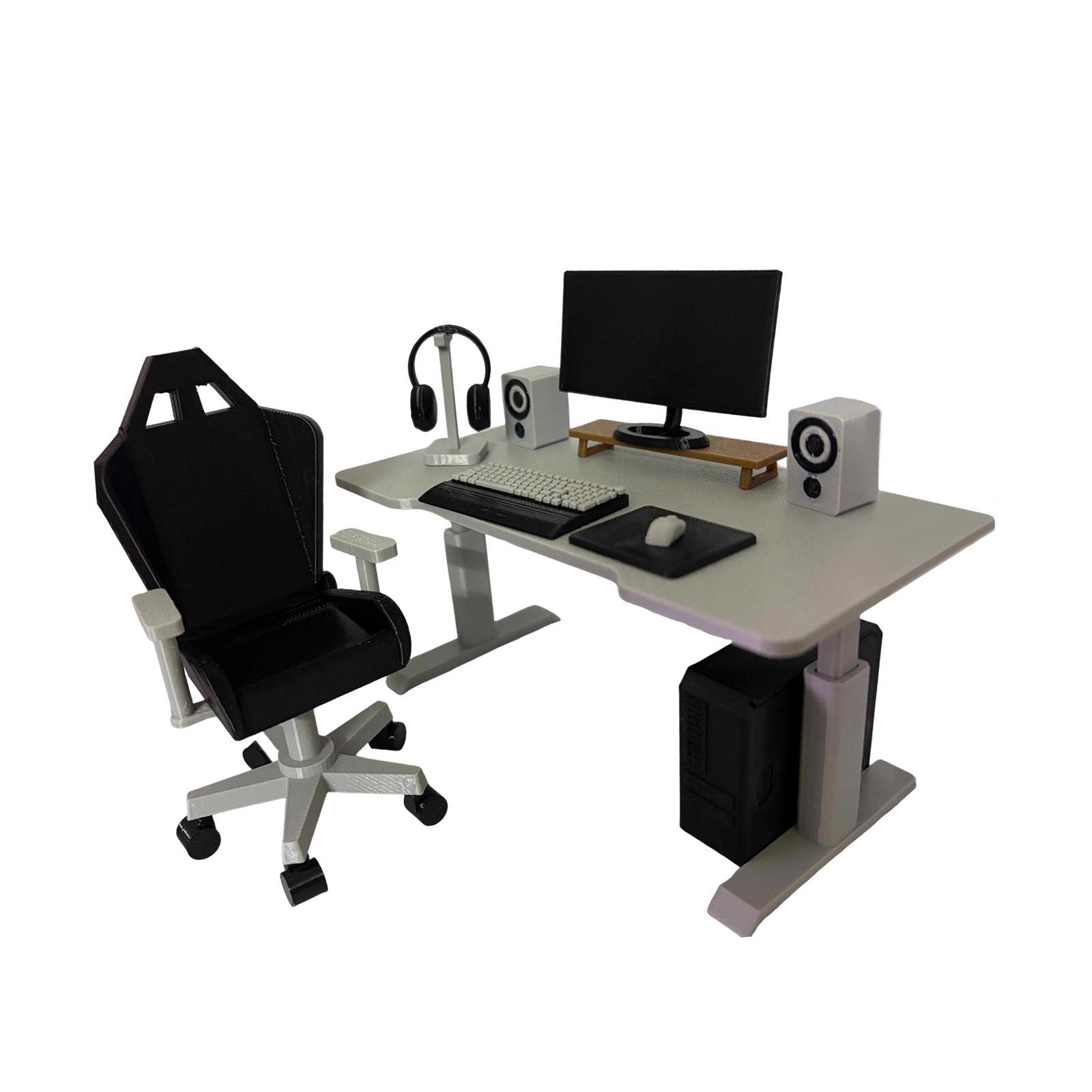 Miniature Office Furniture Simulation Creative 1:12 Scale