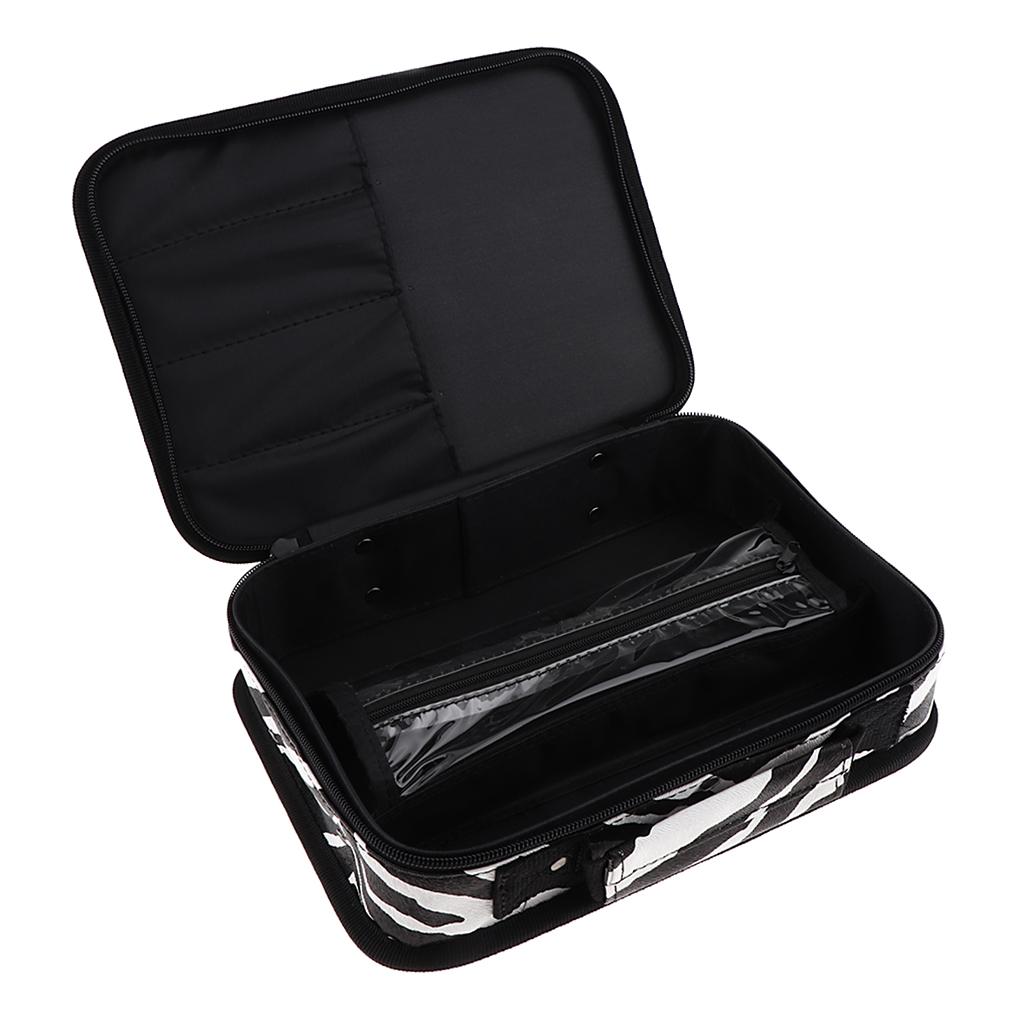 Hairdresser Styling Tools Box Makeup Train Case Barber Travel Organizer Bag