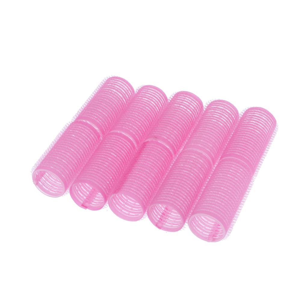 30pcs Self Grip Hair Rollers Curling Curls Waves Cling Stick Styling Tool