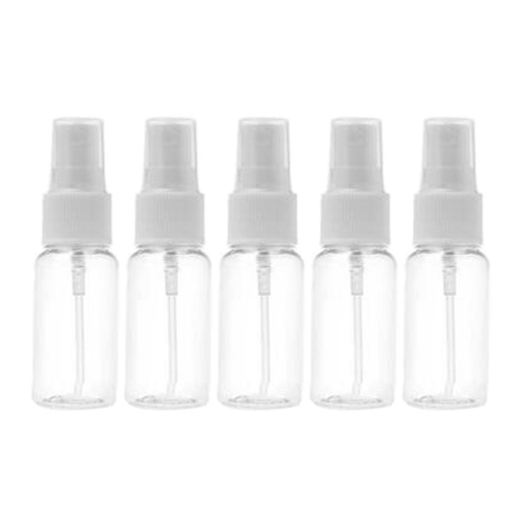 15pc Transparent Refillable Empty Atomizer Refillable Fine Mist Sprayer 10ml