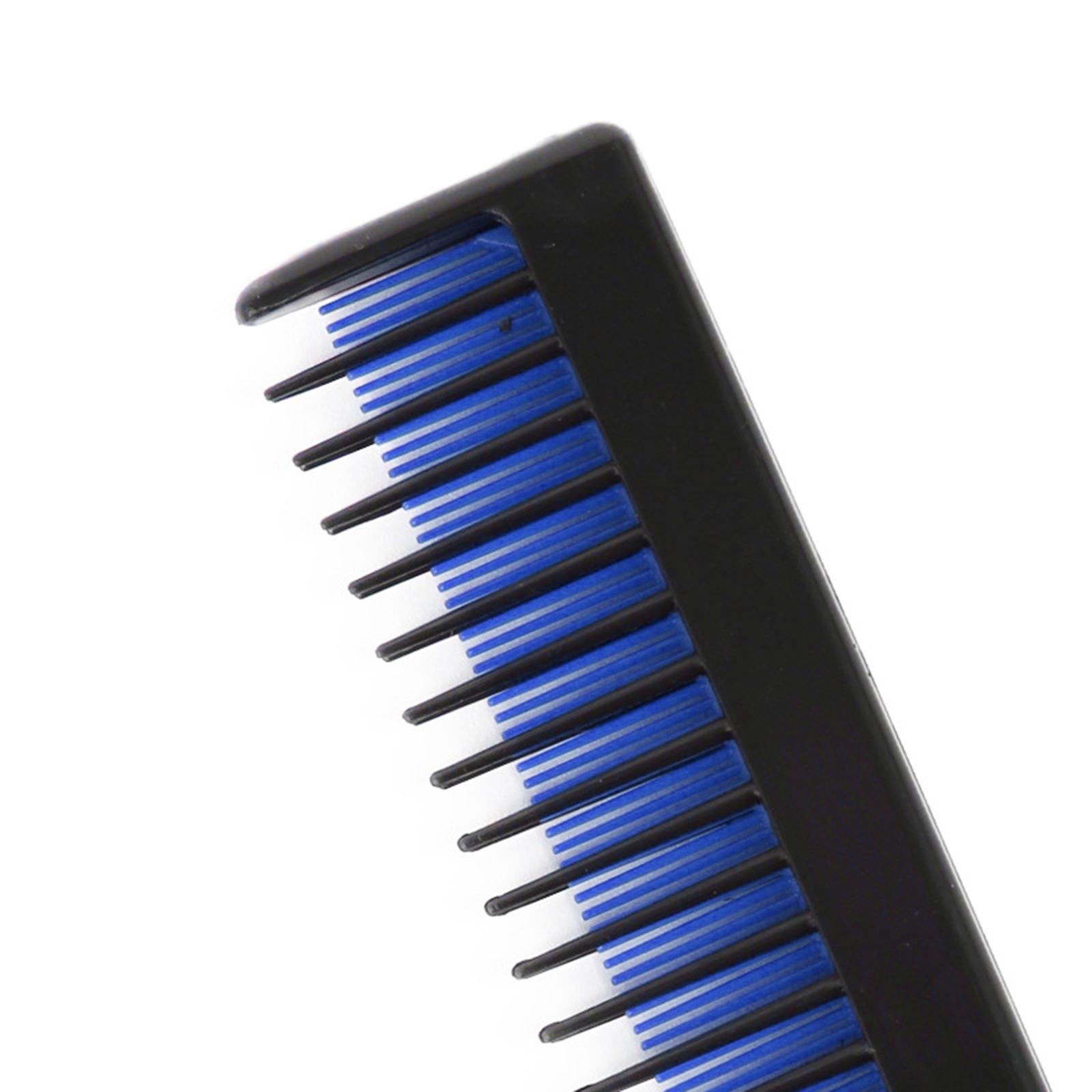 Professional Highlighting Foiling Hair Cut Comb Dyeing Hairdressing Blue