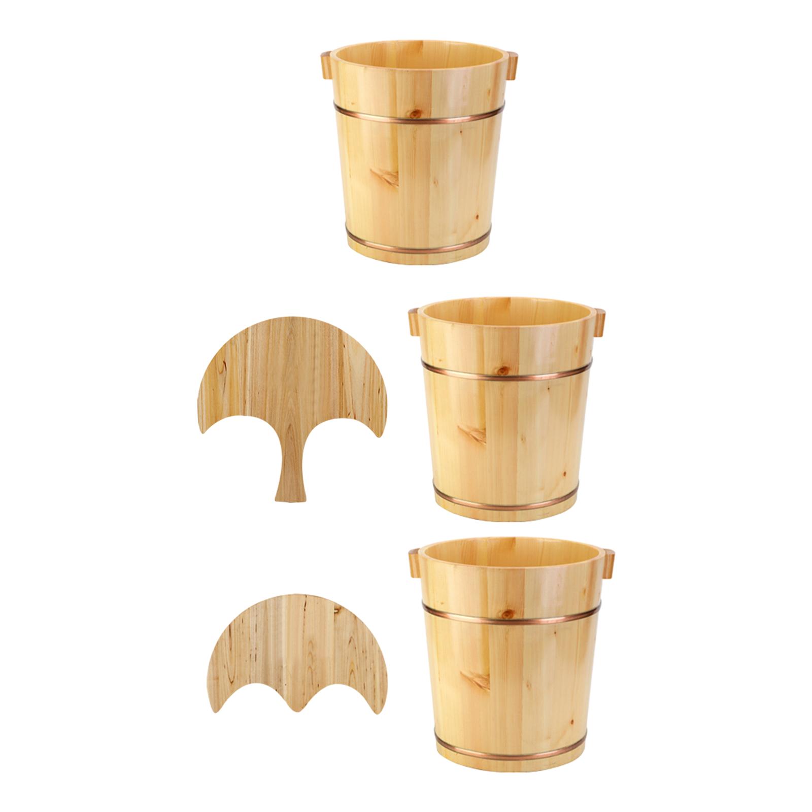 Footbath Bucket Home Supplie Pedicure Multipurpose Footbathing Wood Foot Tub