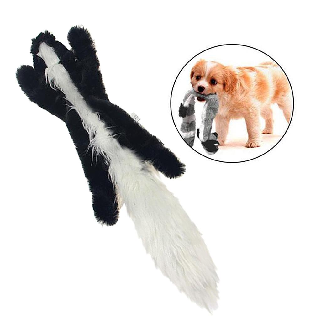 2pcs Large Dogs Toy Pet Chew Squeak Squeaky Plush Toys Interactive Tough