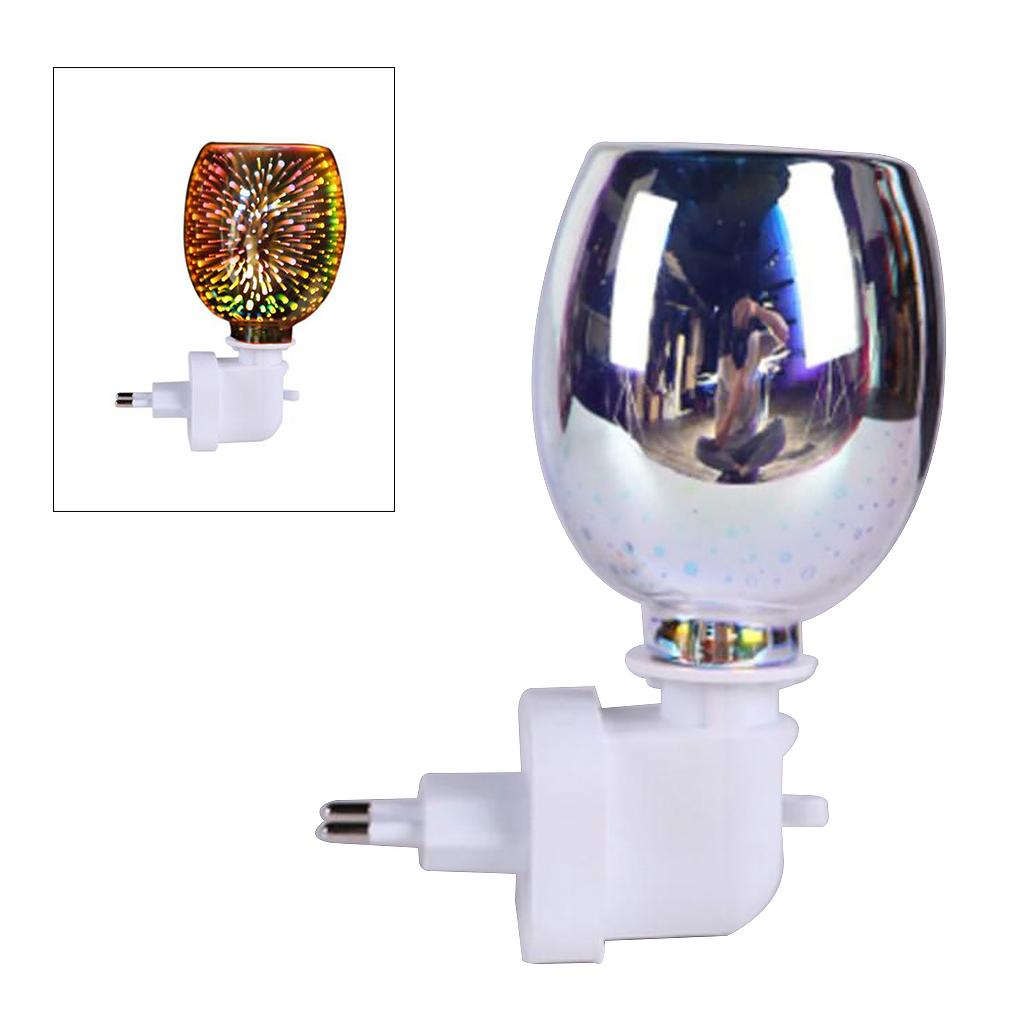 Aroma Electric Wax Melt Burner Night Light Essential Oil Diffusers EU Plug