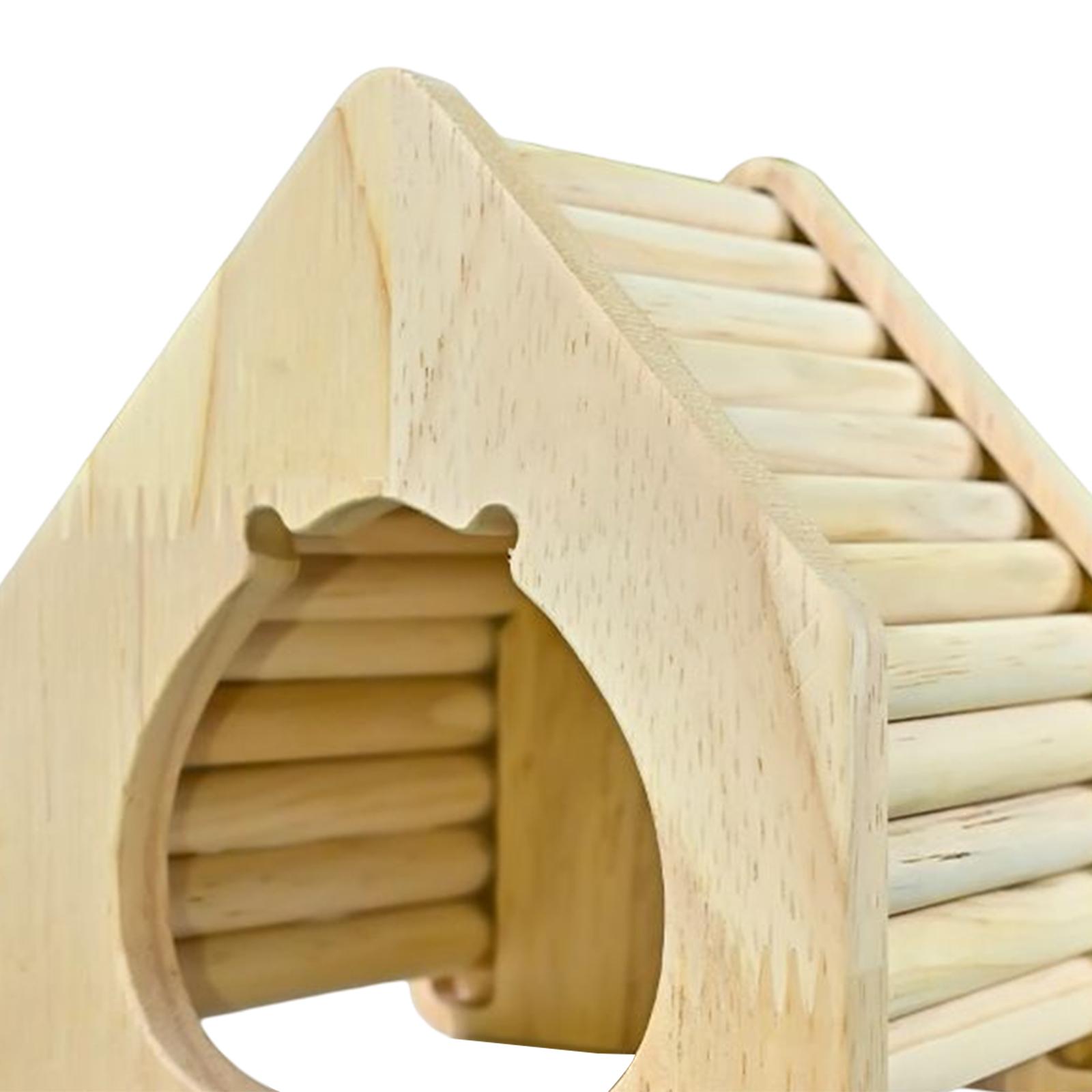 Hamster House Hideout Playground Furniture for Gerbil Ferret 11cmx10cmx12cm