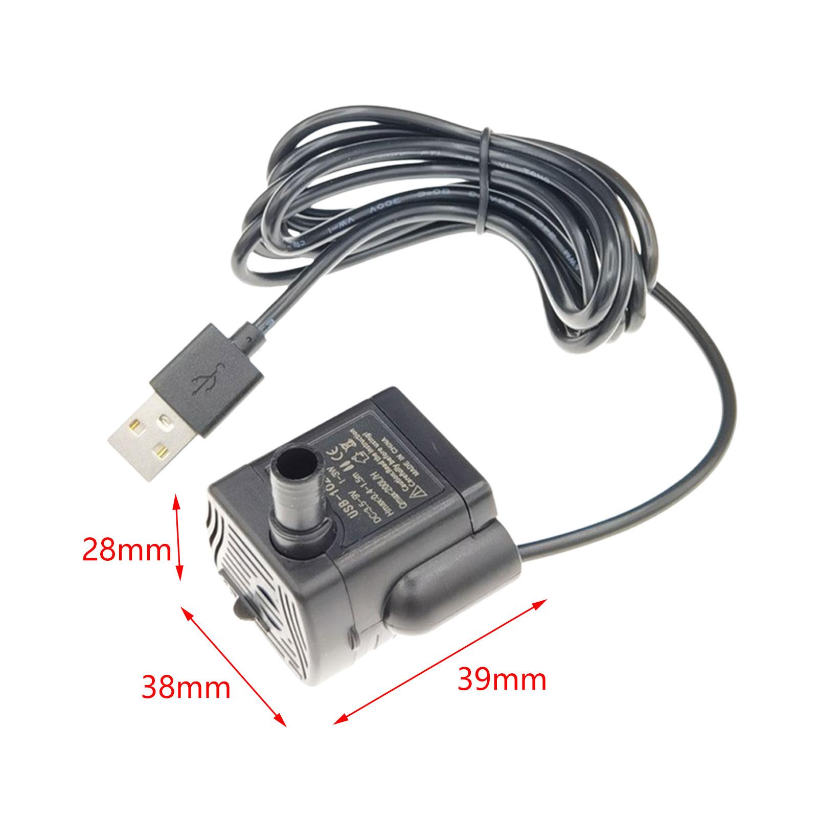 3xCat Water Fountain Pump Replacement for Water Pump Hydroponics Aquarium Pond