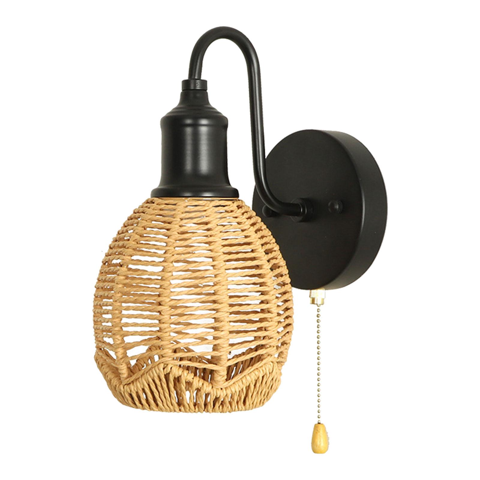 Wall Lamp E26 Rope Woven
