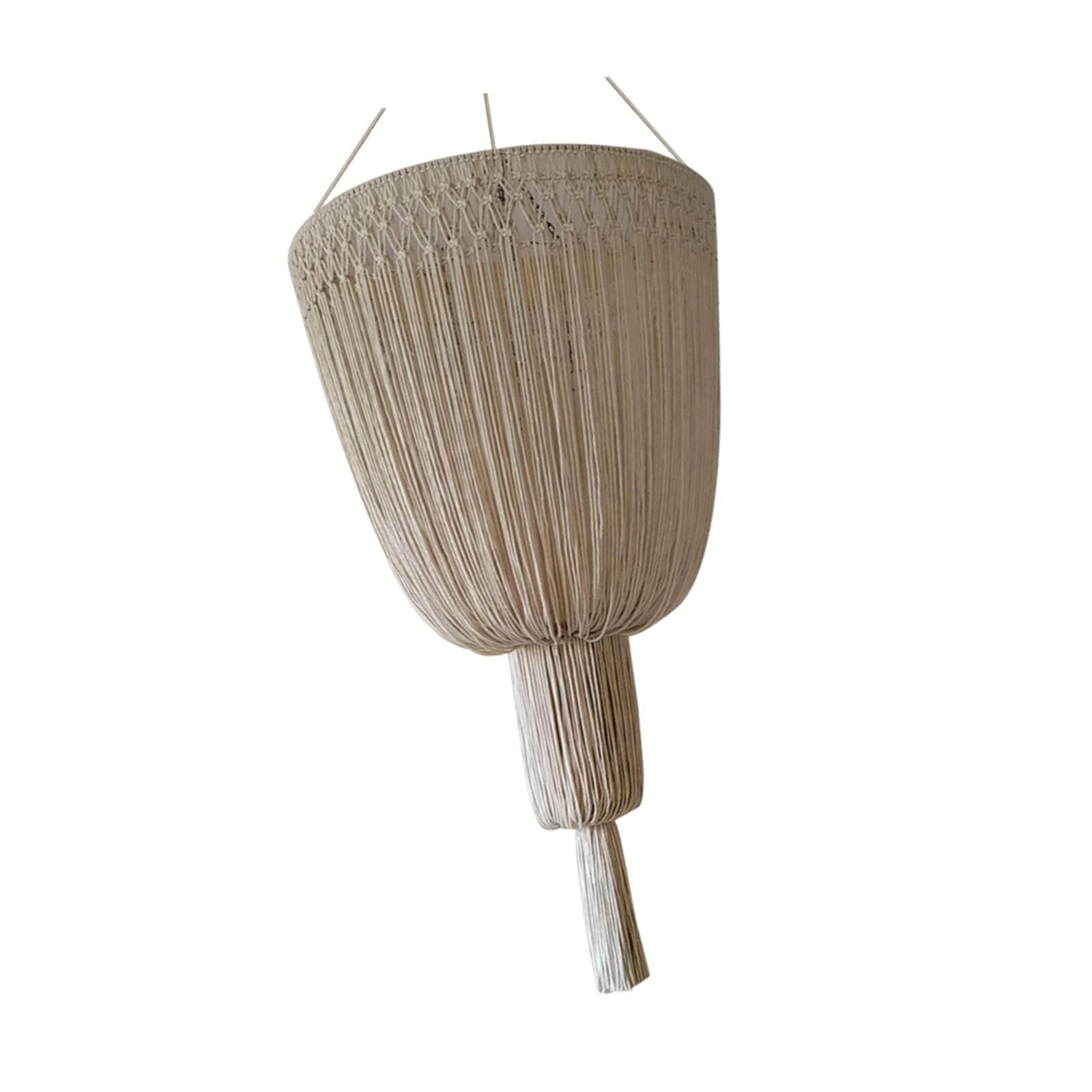 Woven Lampshade Boho Macrame