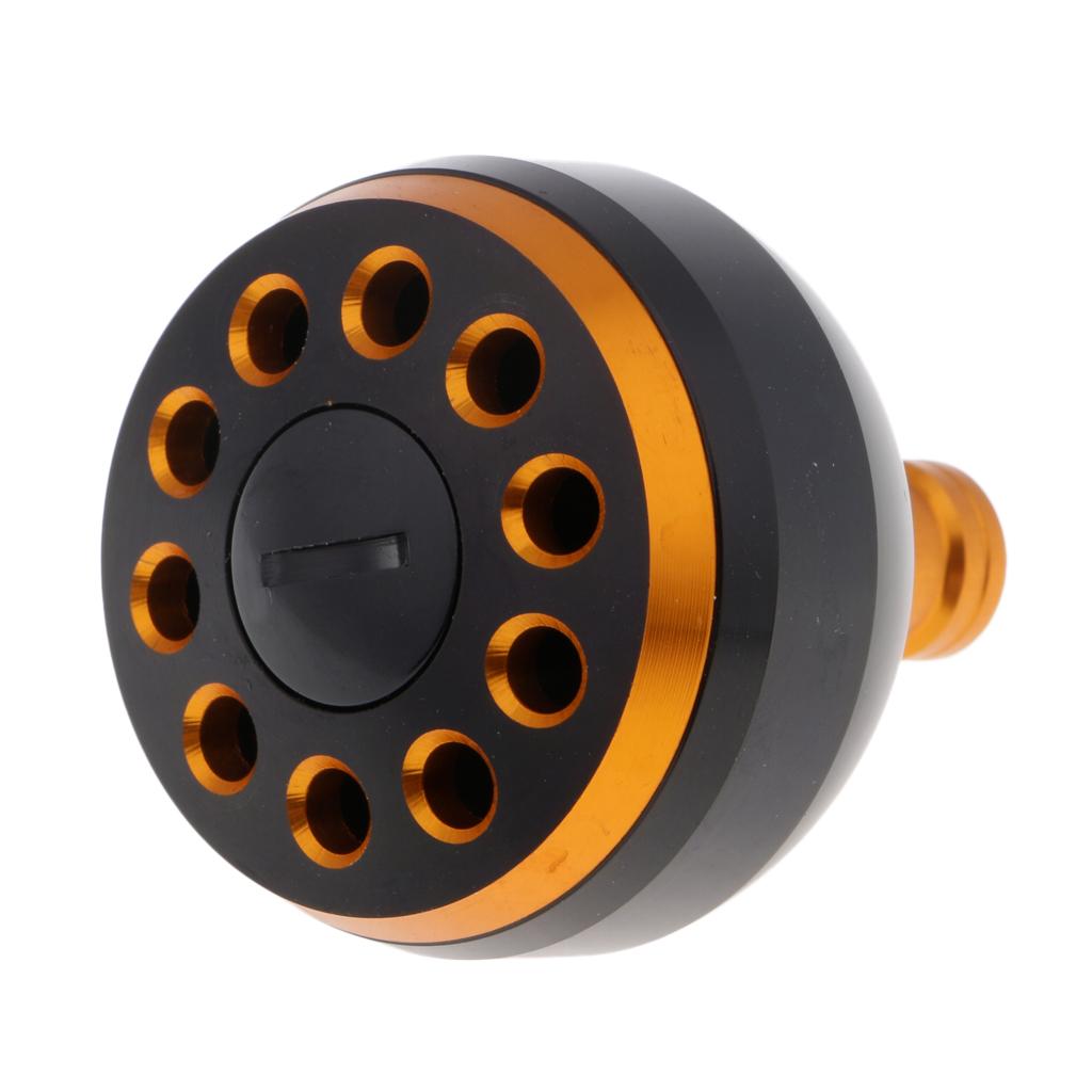 Fishing Reel Handle Power Knob Baitcasting Spinning Reel Handle Knob Gold