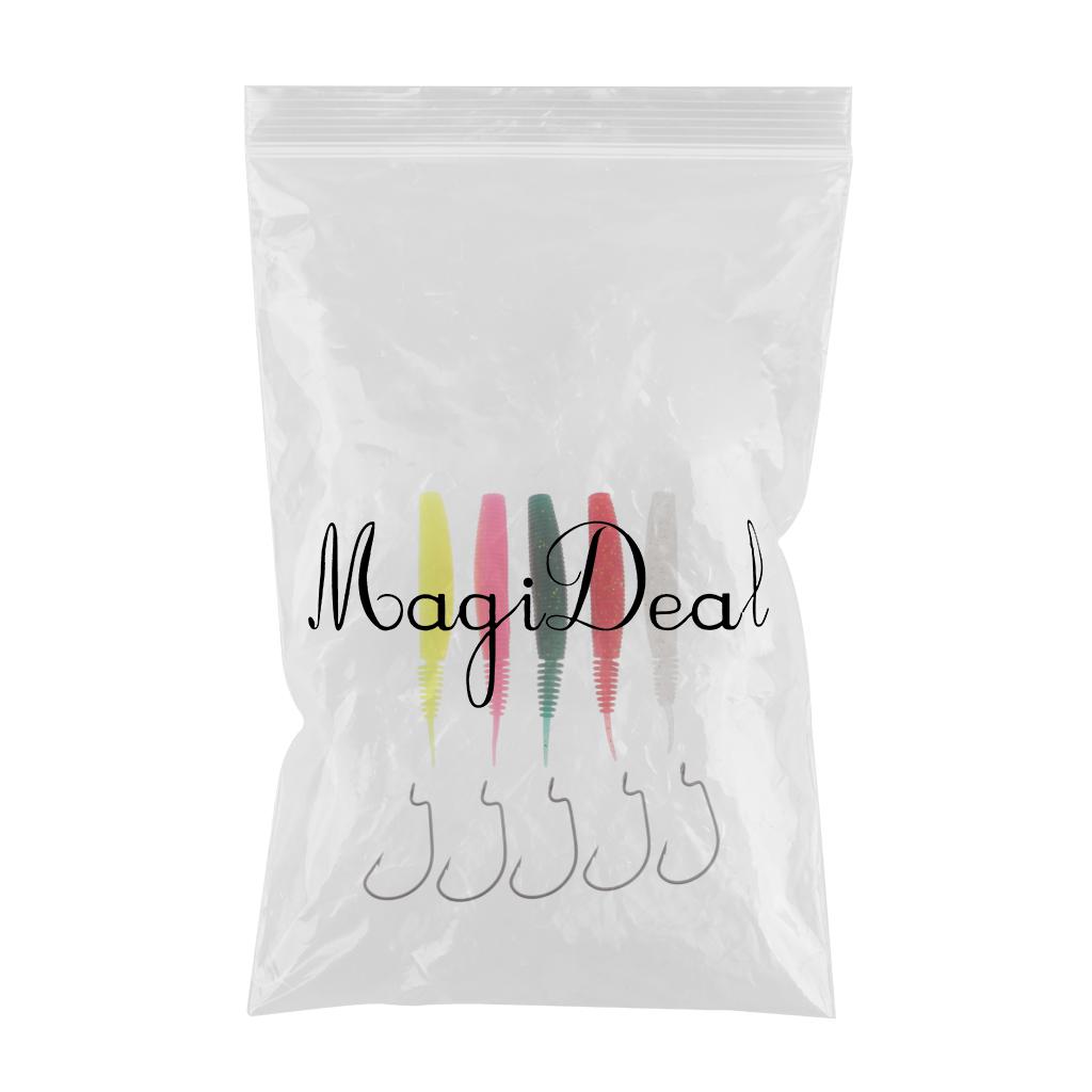 Imitation Pupae Design Bionic Soft Pupae PVC Fishing Lure Simulation Lifelike Bait