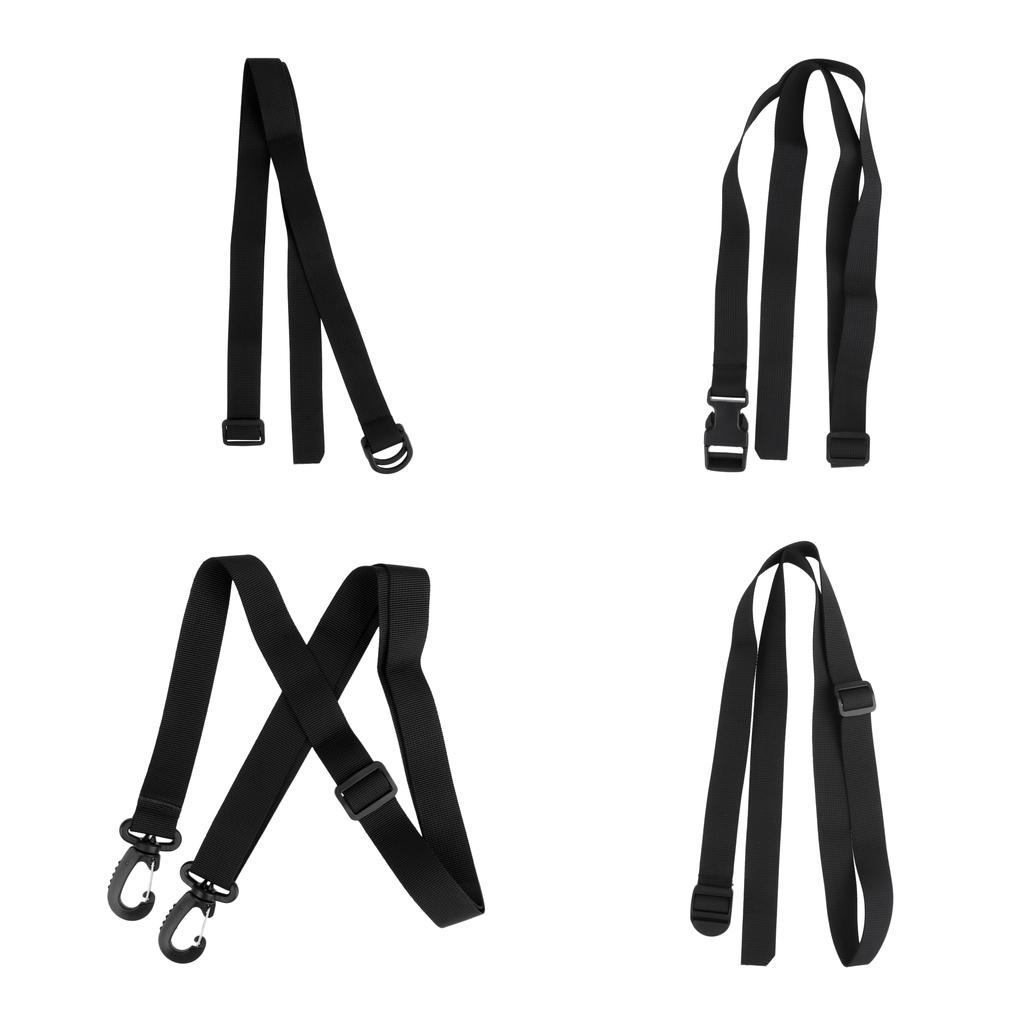 25mm Webbing Strap Belt with Quick Release/Swivel/D Ring/Tension Lock Buckle