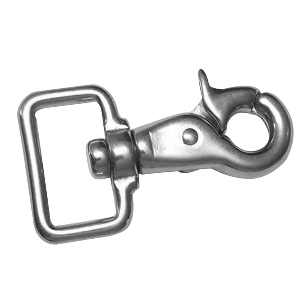 Stainless Steel Swivel Trigger Snap Hook Keychain Buckle for Luggage Handbag