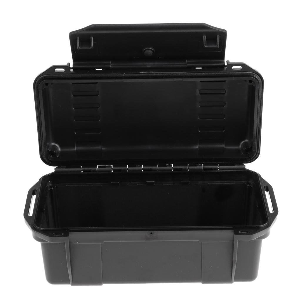 Outdoor Shockproof Anti-Pressure Airtight Survival Case Waterproof Container Storage Carry Box Sealed Case Fishing Carry Box 