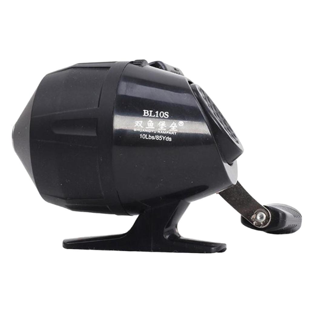 Stainless Steel Spincast Fishing Reels 10LB/85YDS Gear for Hunting Fishing