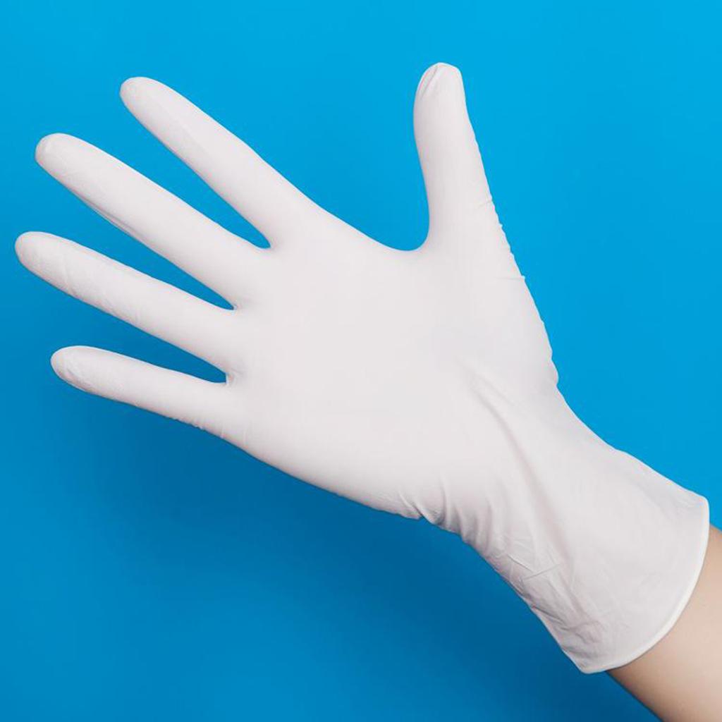 Universal Disposable Household Disposable Gloves Cleaning Work  White L