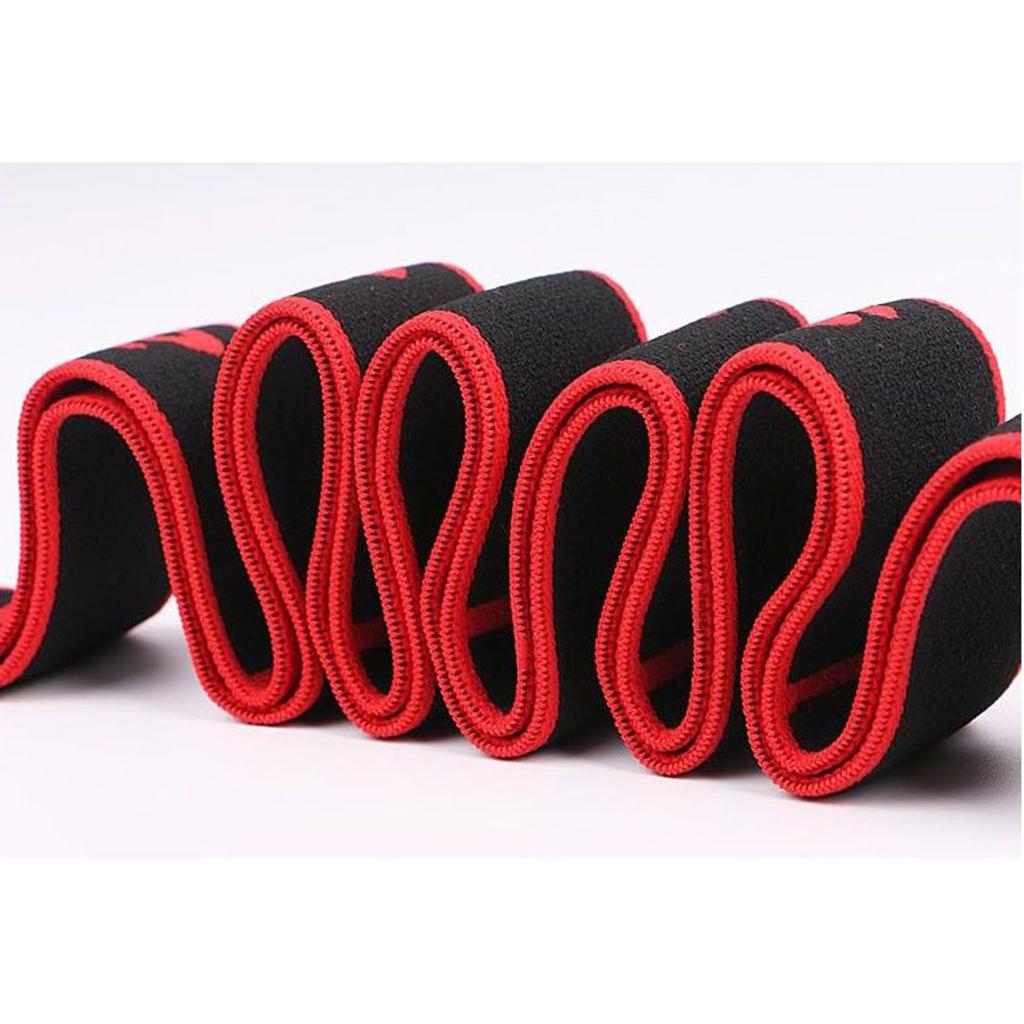 Elastic Tension Band Yoga Stretch Sport Strap Flexible Loops Pilates Belt